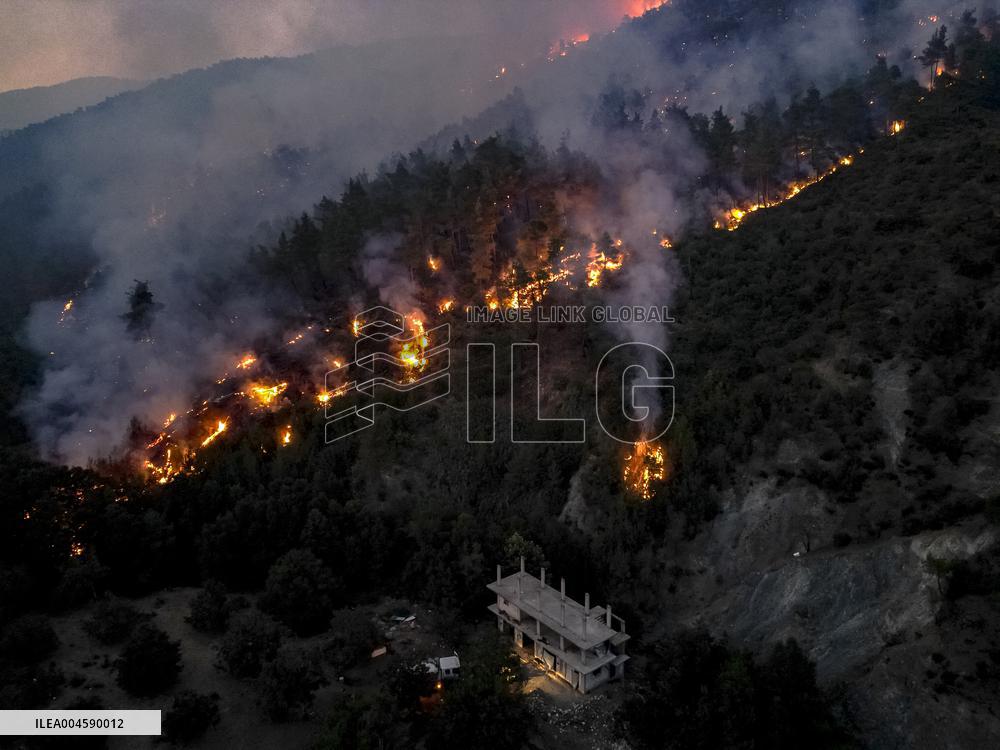 Latakia Wildfire - Syria