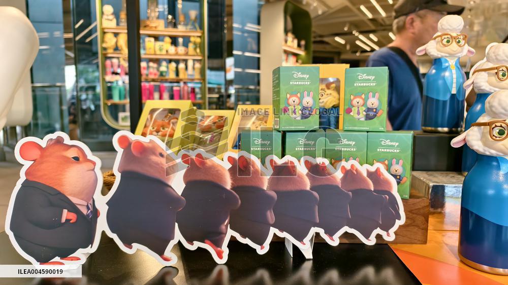 Starbucks in Collaboration With Disney's Animated Film Zootopia