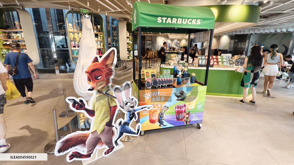 Starbucks in Collaboration With Disney's Animated Film Zootopia