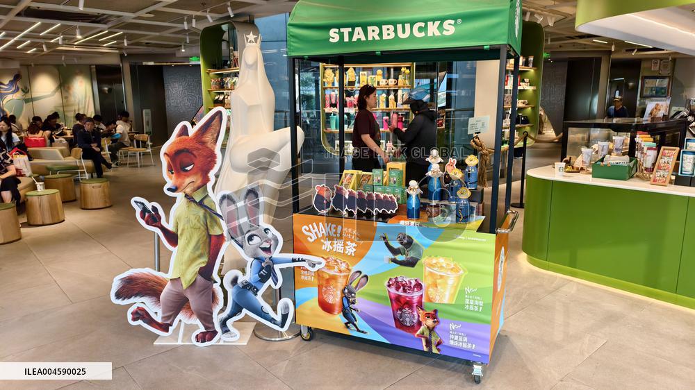 Starbucks in Collaboration With Disney's Animated Film Zootopia