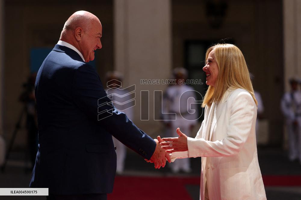 Meloni Meets with Austrian Federal Chancellor Christian Stocker - Rome