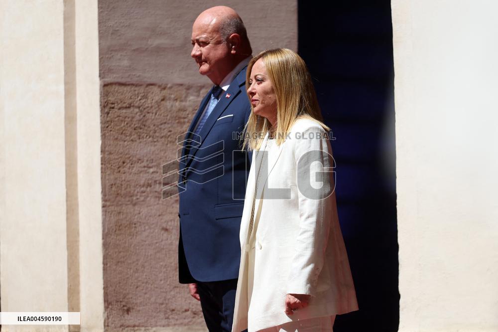 Meloni Meets with Austrian Federal Chancellor Christian Stocker - Rome