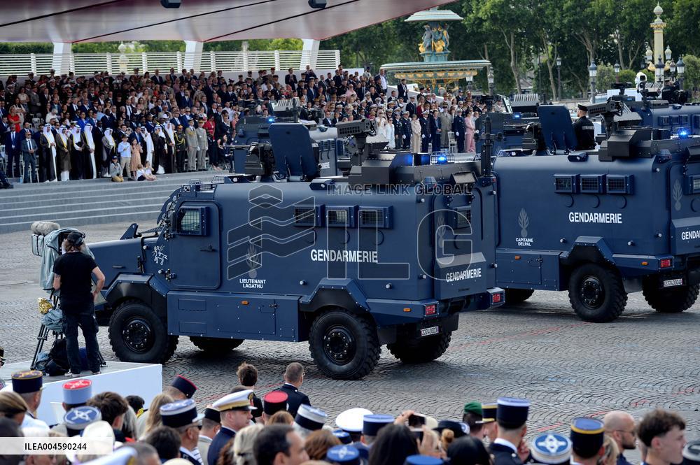 The Bastille Day Parade - Paris