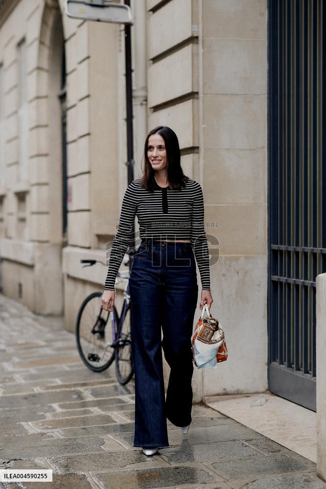 PFW - Patou Outside Arrivals