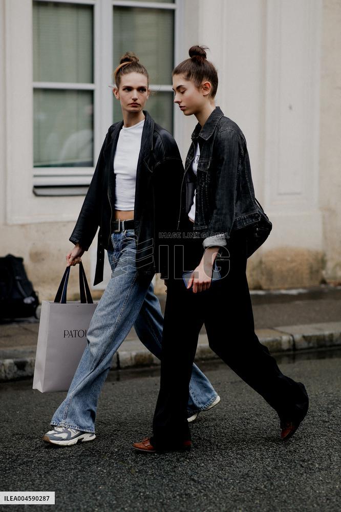 PFW - Patou Outside Arrivals