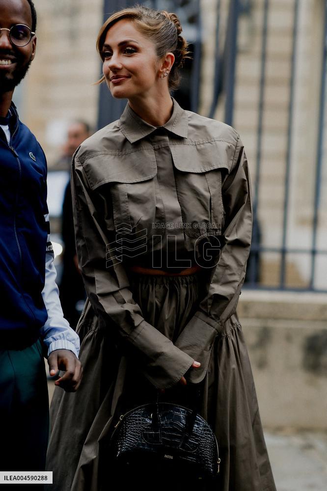 PFW - Patou Outside Arrivals