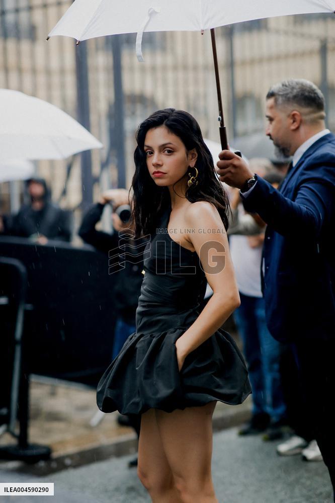 PFW - Patou Outside Arrivals