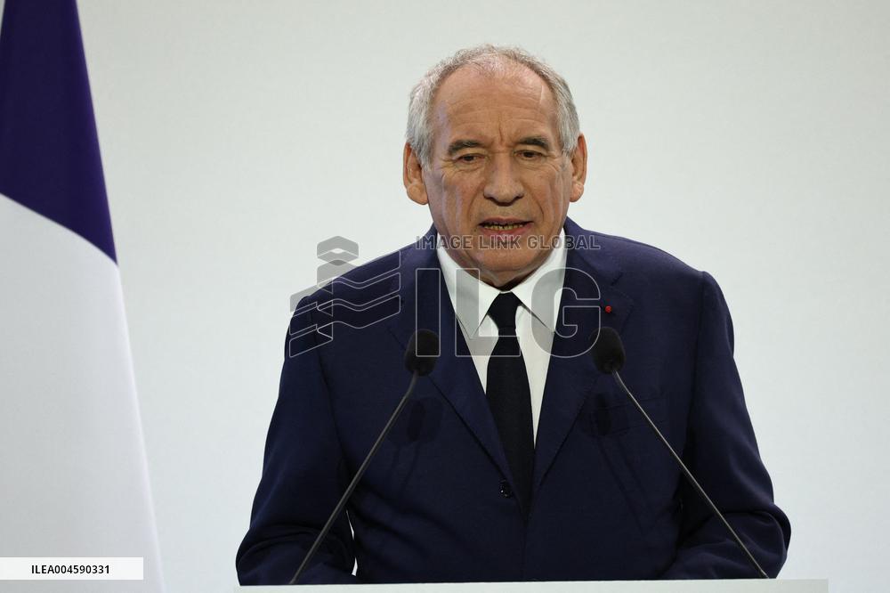 French PM Francois Bayrou Unveiling Main Guidelines Of France s 2026 Budget - Paris