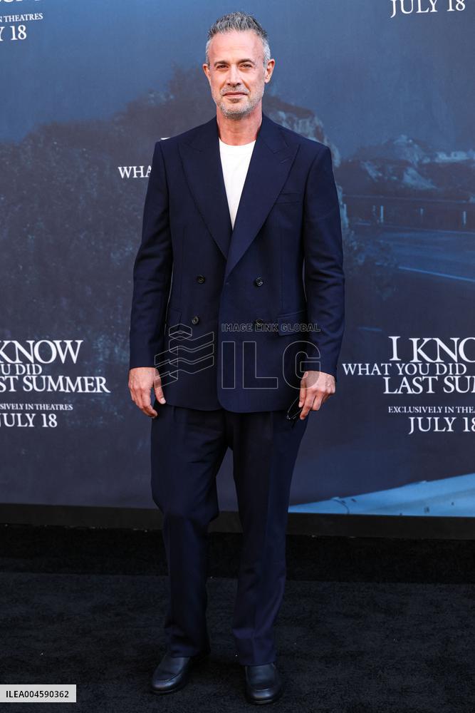 Los Angeles Premiere Of Columbia Pictures 'I Know What You Did Last Summer'