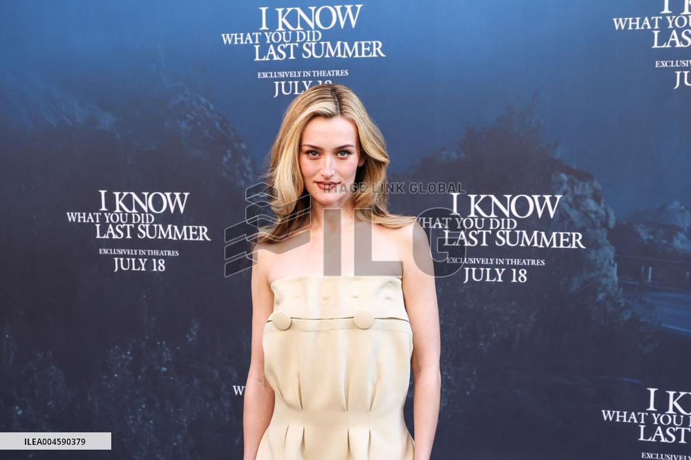 Los Angeles Premiere Of Columbia Pictures 'I Know What You Did Last Summer'
