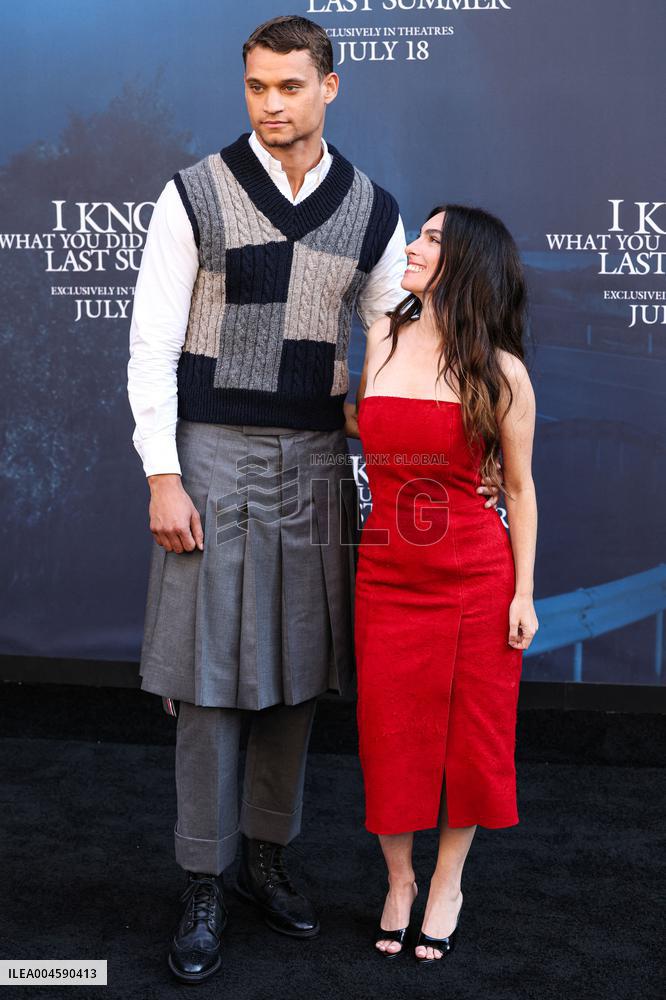 Los Angeles Premiere Of Columbia Pictures 'I Know What You Did Last Summer'