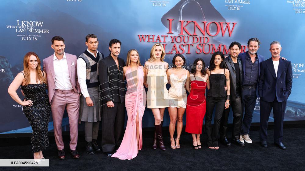 Los Angeles Premiere Of Columbia Pictures 'I Know What You Did Last Summer'
