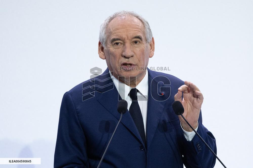 Francois Bayrou unveil the main guidelines of France 2026 budget - Paris