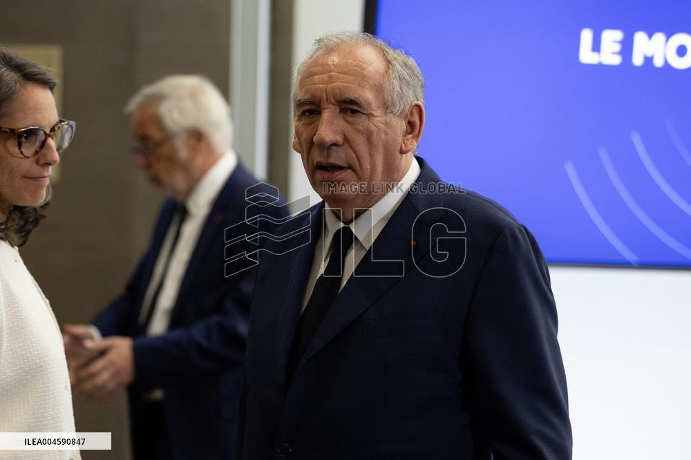 Francois Bayrou unveil the main guidelines of France 2026 budget - Paris