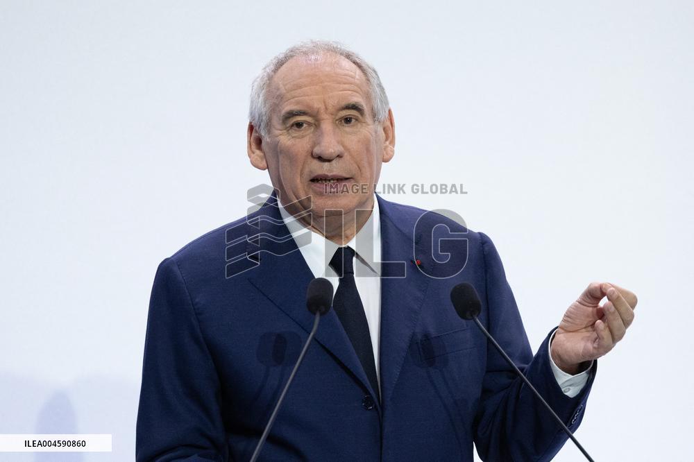 Francois Bayrou unveil the main guidelines of France 2026 budget - Paris