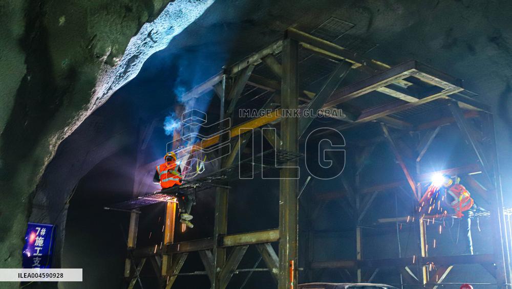 Huangcheng Pumped Storage Power Station Construction in Zhangye