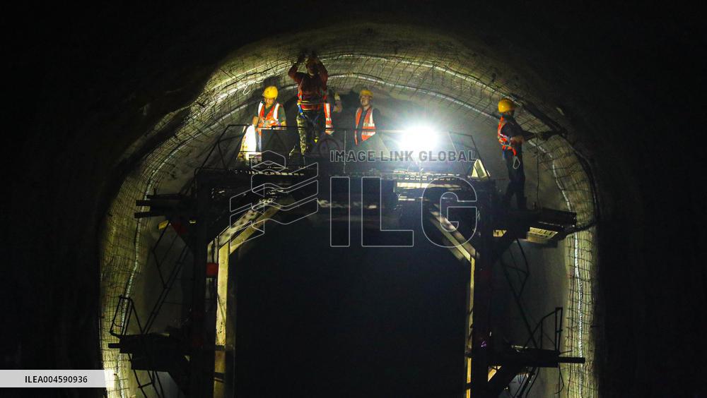 Huangcheng Pumped Storage Power Station Construction in Zhangye