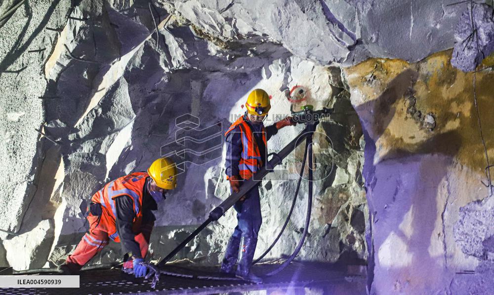 Huangcheng Pumped Storage Power Station Construction in Zhangye