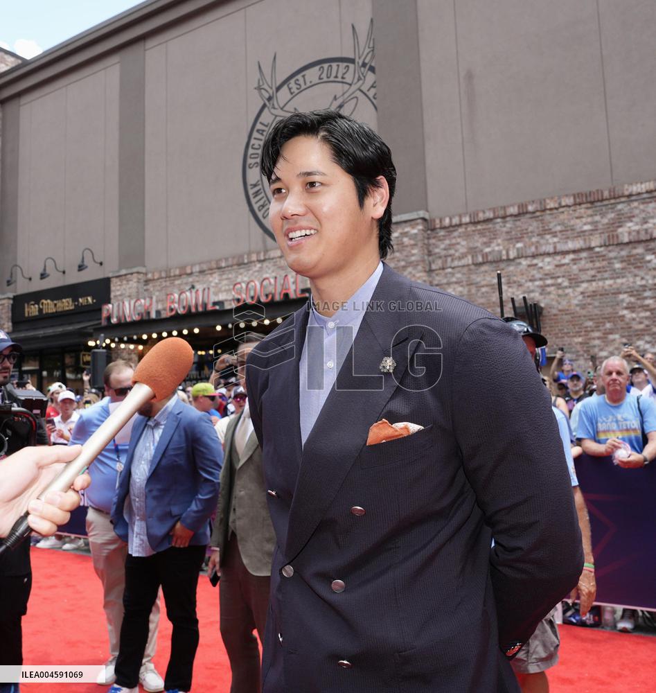 Baseball: All-Star red carpet