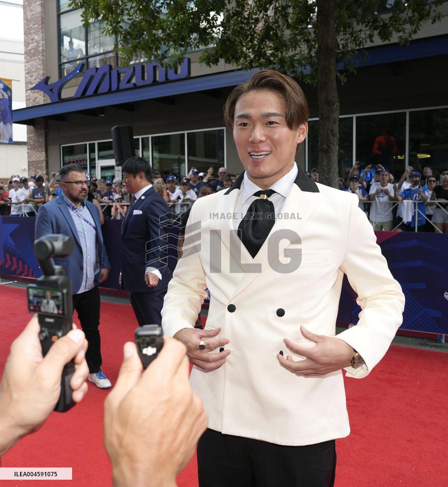 Baseball: All-Star red carpet