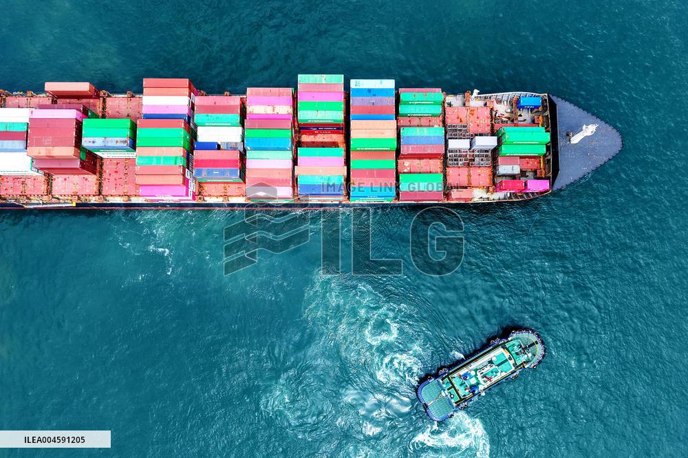 China Qingdao Container Trade