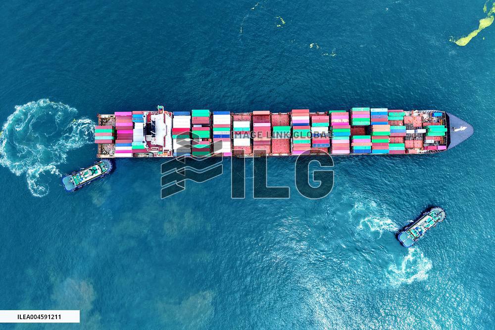 China Qingdao Container Trade