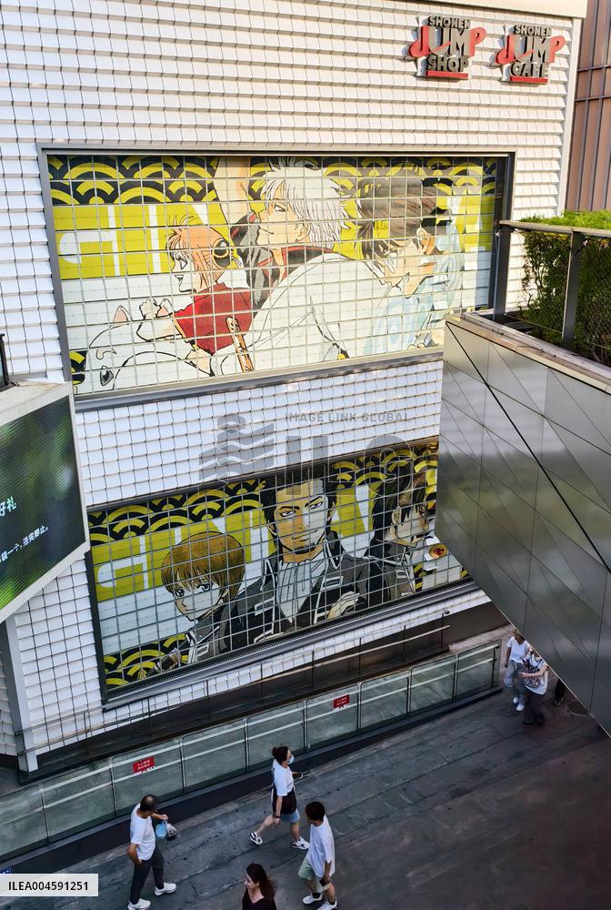 Shonen Jump Shop in Shanghai