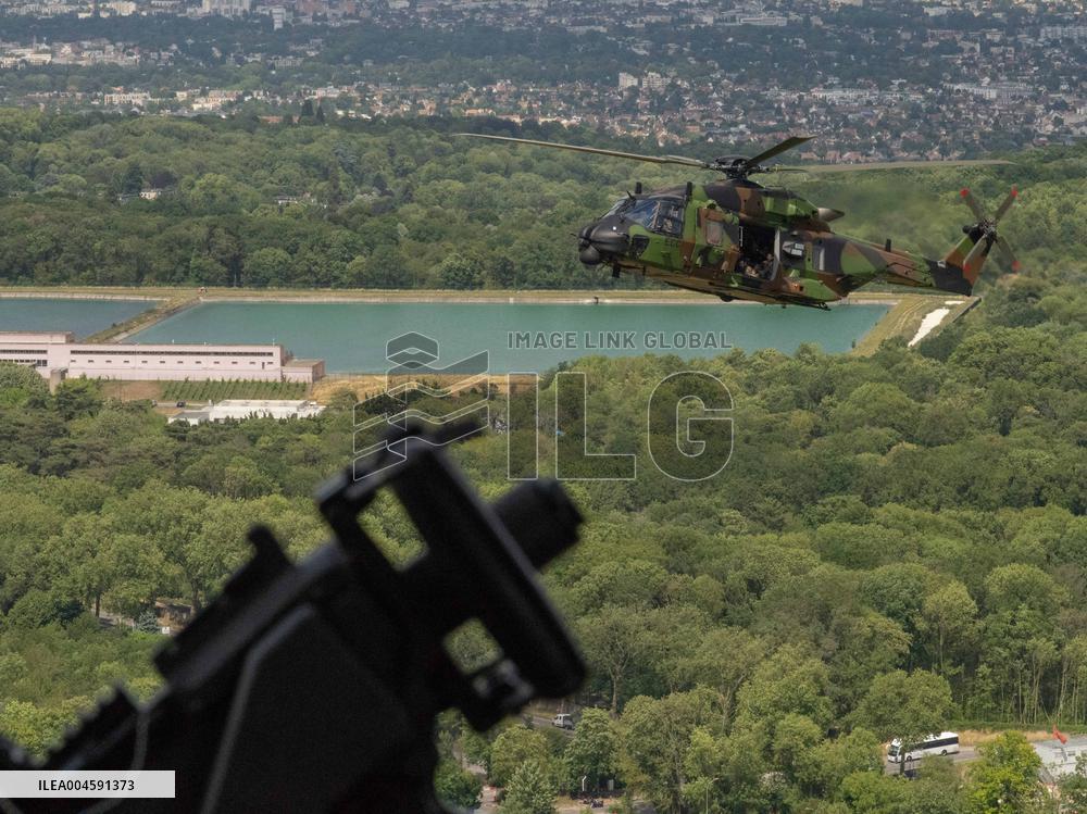 Bastille Day Parade Rehearsal - Chartres