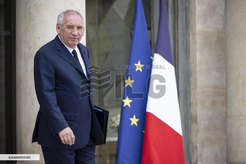 Weekly Cabinet Meeting - Paris