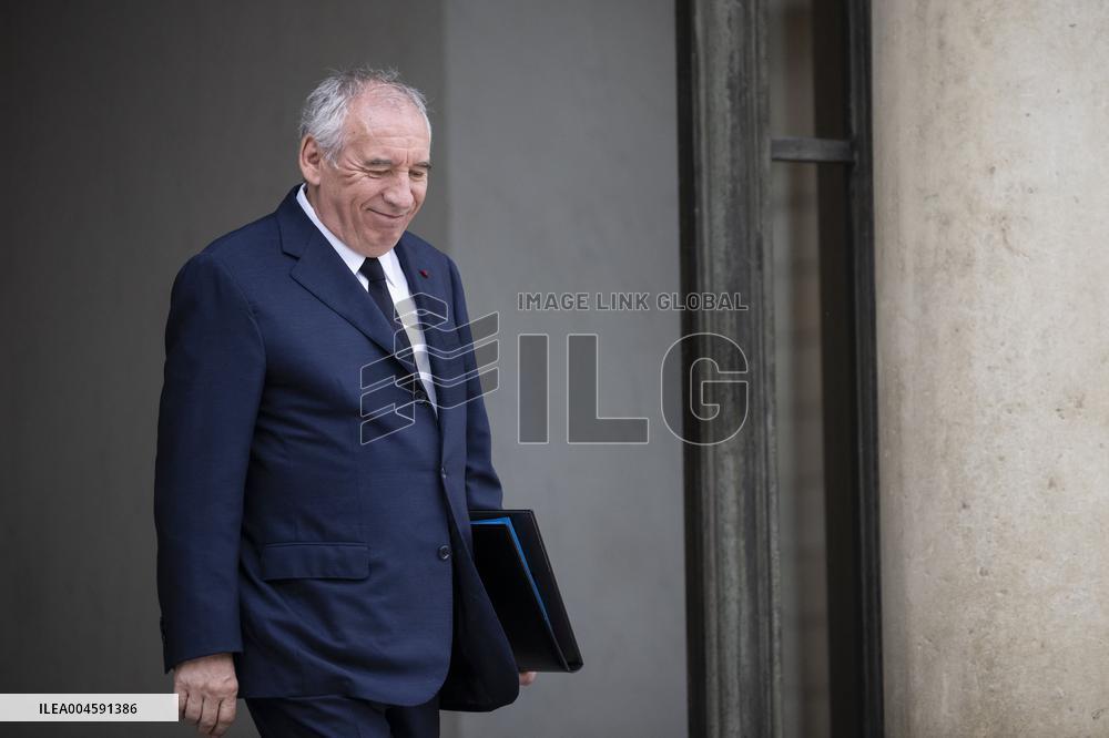 Weekly Cabinet Meeting - Paris