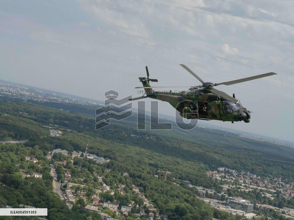 Bastille Day Parade Rehearsal - Chartres