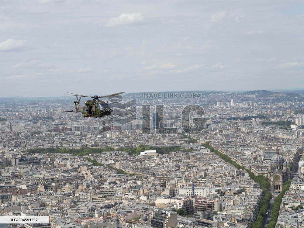 Bastille Day Parade Rehearsal - Chartres