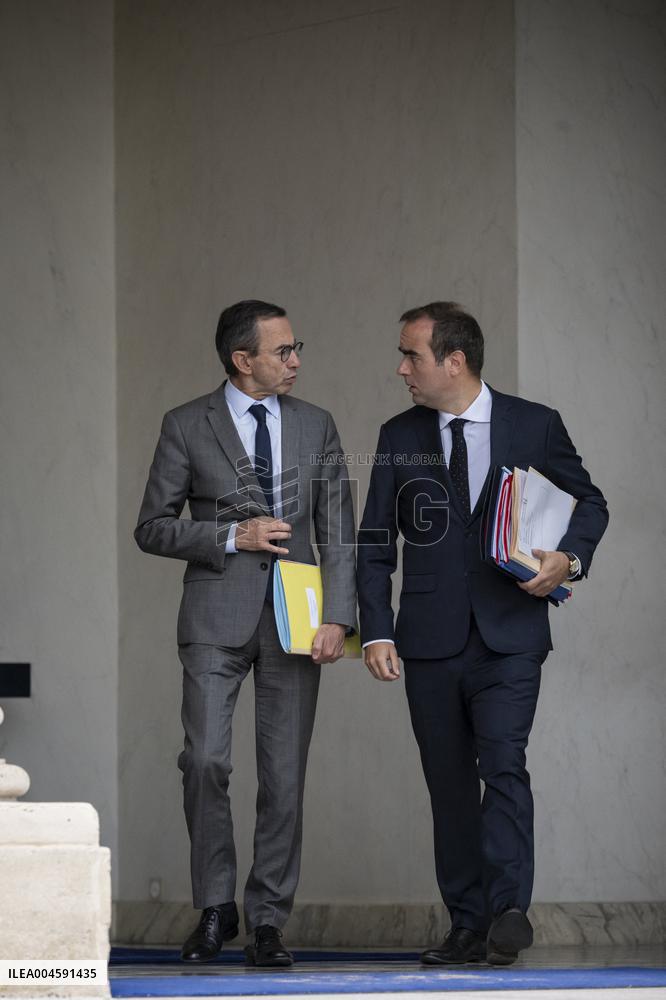 Weekly Cabinet Meeting - Paris