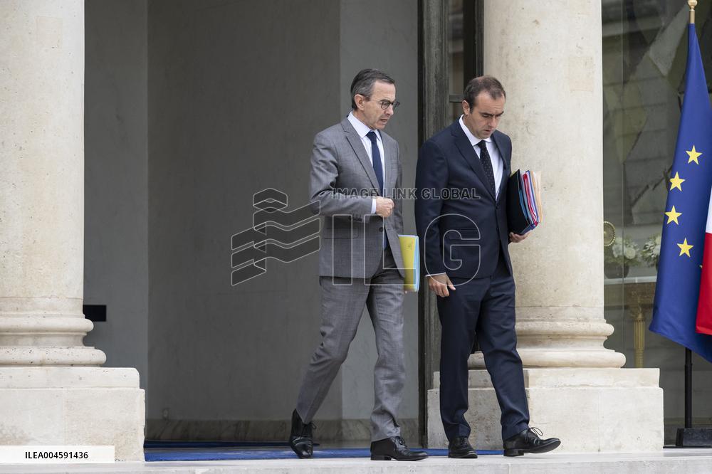 Weekly Cabinet Meeting - Paris
