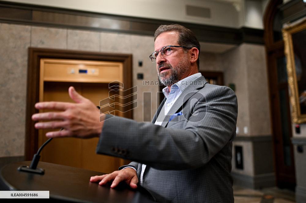 Bloc Quebecois Leader Speaks in House of Commons - Ottawa