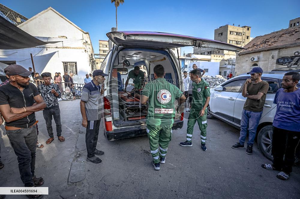 Gazans Killed and Wounded - Gaza City