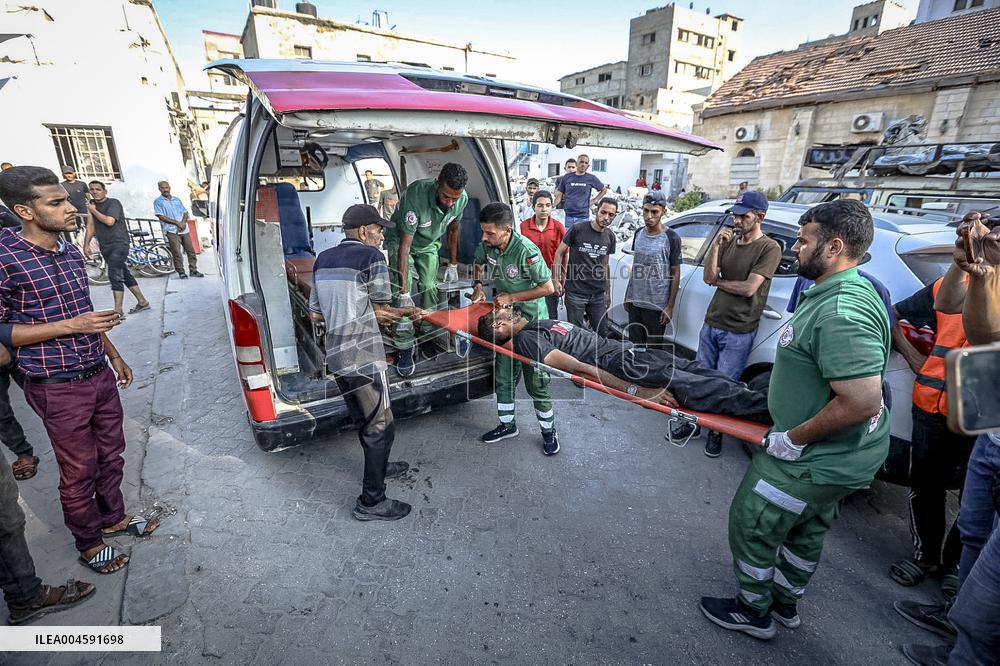 Gazans Killed and Wounded - Gaza City