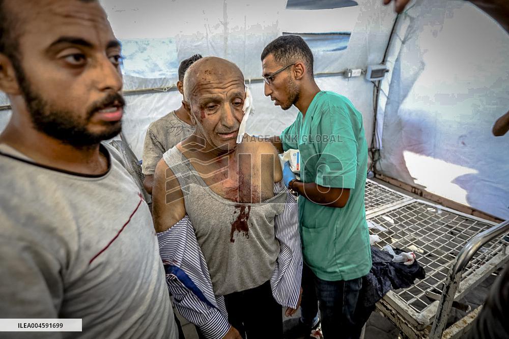 Gazans Killed and Wounded - Gaza City