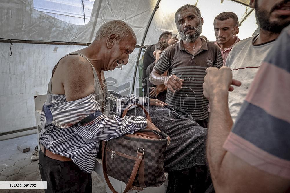 Gazans Killed and Wounded - Gaza City