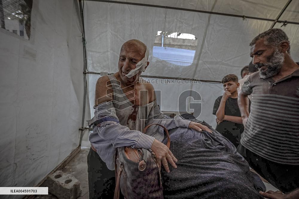 Gazans Killed and Wounded - Gaza City