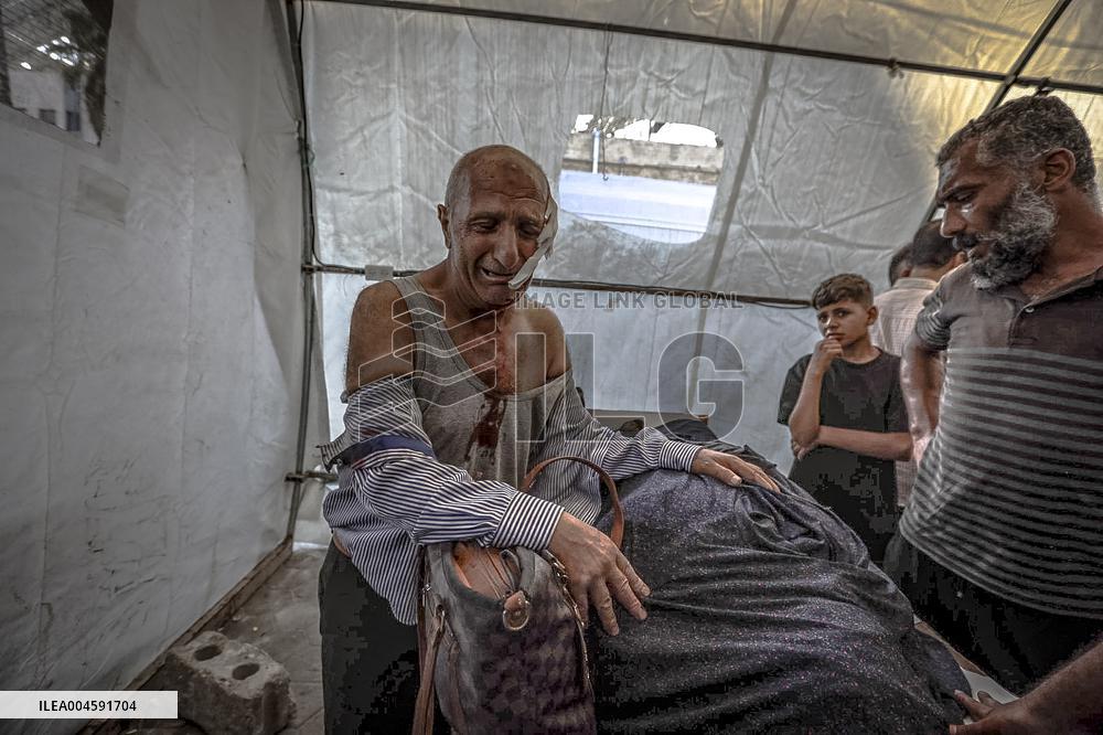 Gazans Killed and Wounded - Gaza City