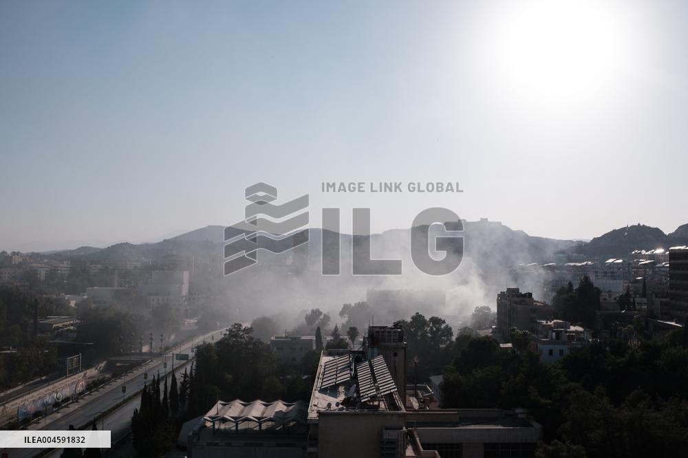 Israeli Aistrike on Damascus - Syria