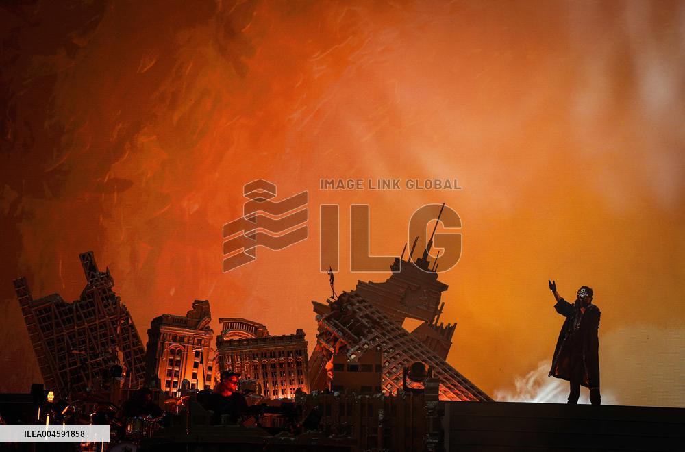 The Weeknd Performs in Vancouver - Canada