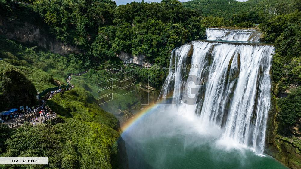 Huangguoshu Waterfall Scenery in Guizhou - China