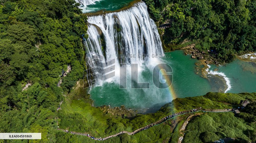 Huangguoshu Waterfall Scenery in Guizhou - China