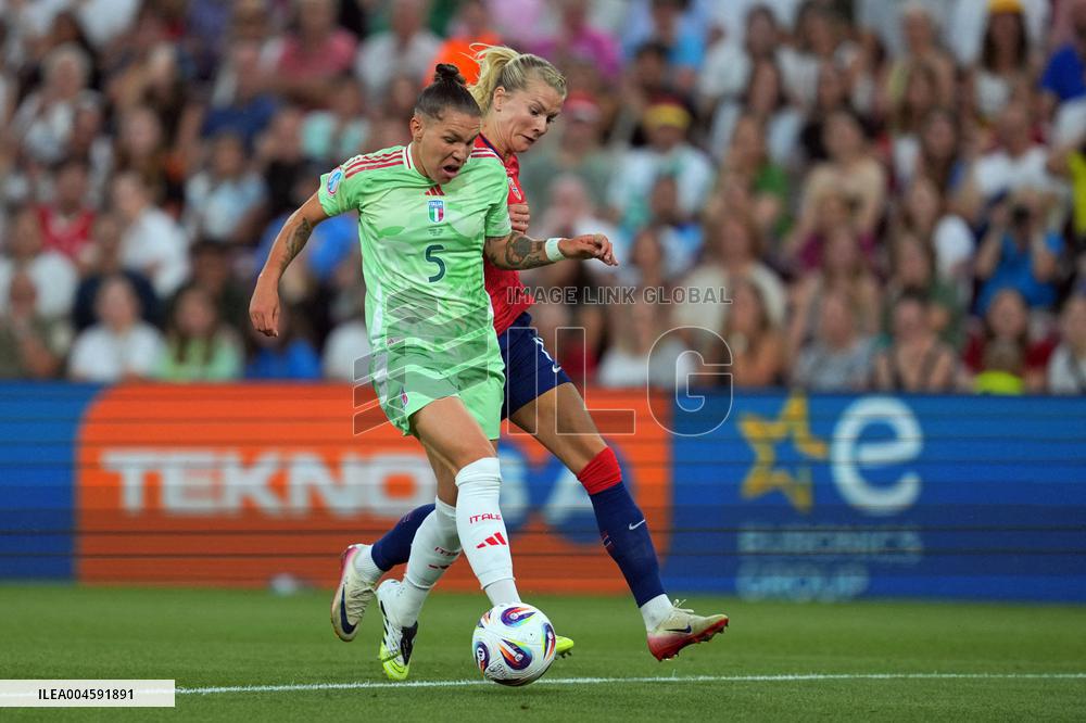 CALCIO - UEFA Campionato Europeo - UEFA Women's EURO 2025 - Norway vs Italy
