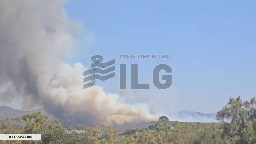 US: Dale Fire Expands Rapidly, Prompts Evacuations in California