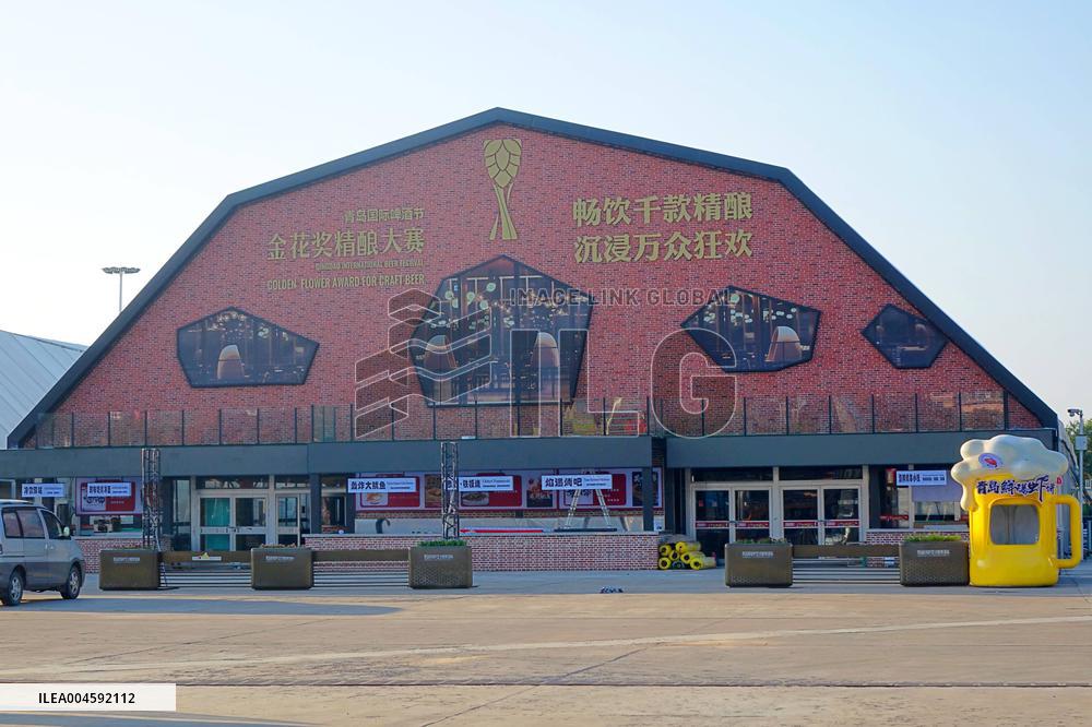 35th Qingdao International Beer Festival Preparation