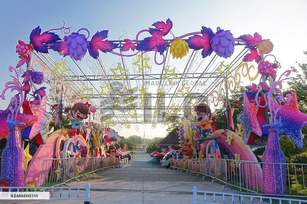 35th Qingdao International Beer Festival Preparation