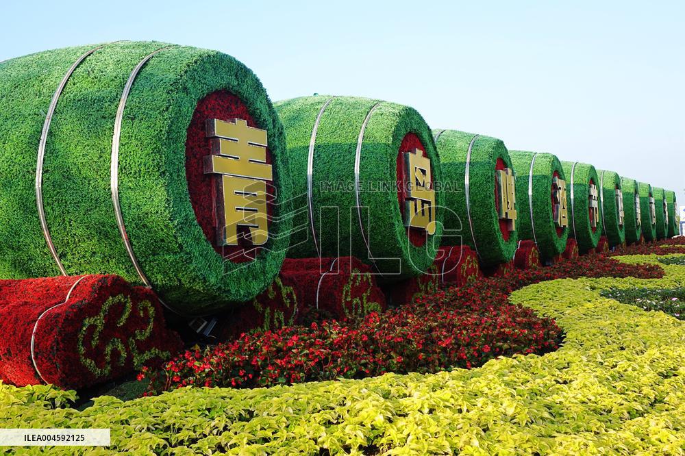 35th Qingdao International Beer Festival Preparation